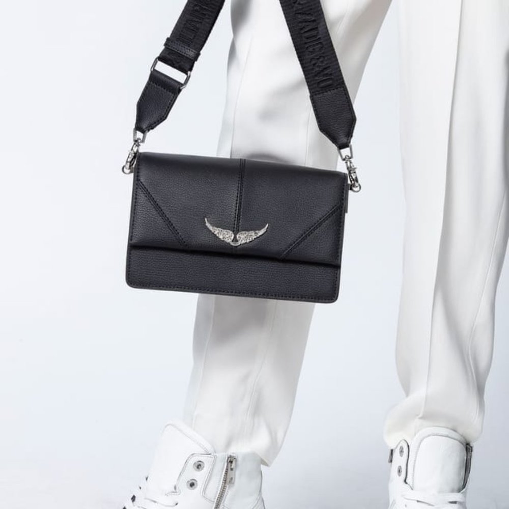 Zadig & Voltaire Lolita Leather Crossbody Bag